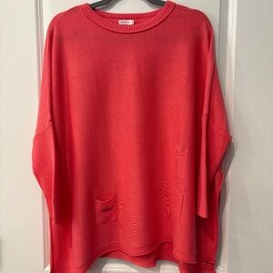 WEEKEND MaxMara Coral Oversized Knit Sweater